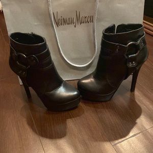 Charles David platform booties